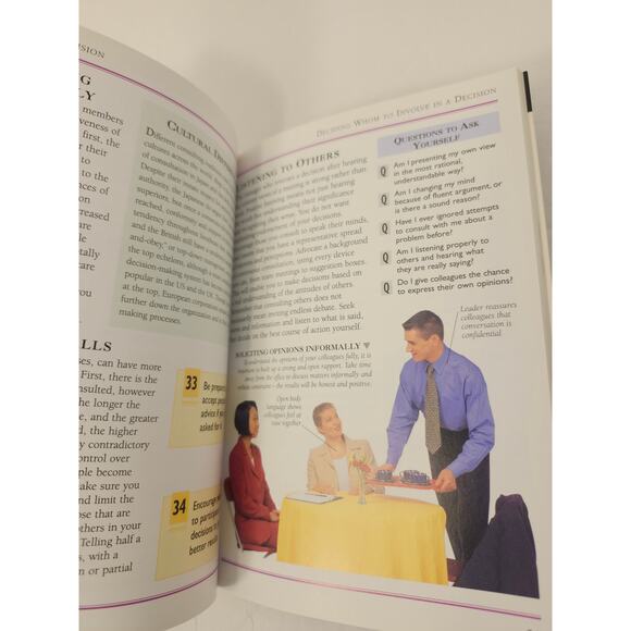 DK Publishing Essential Managers Bundle Of 2 Books Making Decisions Project Mgmt - Picture 11 of 12